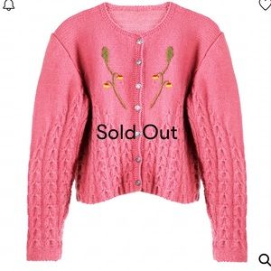 Vintage Wool Blend Austrian Cardigan